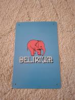 Delirium metalen bord, Verzamelen, Merken en Reclamevoorwerpen, Ophalen of Verzenden, Nieuw