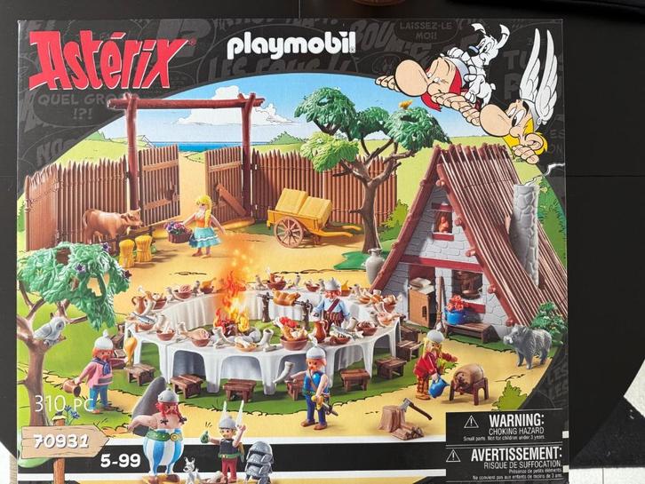 Playmobil - Asterix en Obelix - Het grote dorpsfeest - 70931, Kinderen en Baby's, Speelgoed | Playmobil, Nieuw, Complete set, Ophalen