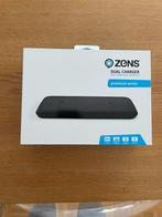 Zens dubbele draadloze lader 20 watt (2 x 10 w) zwart (nieuw, Verzenden, Nieuw, Apple iPhone