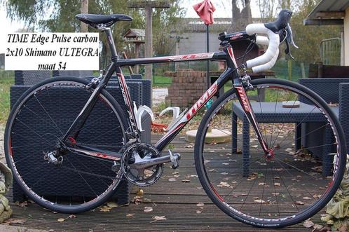 Racefiets TIME EDGE Pulse carbon, Fietsen en Brommers, Fietsen | Heren | Sportfietsen en Toerfietsen, Zo goed als nieuw, 53 tot 57 cm