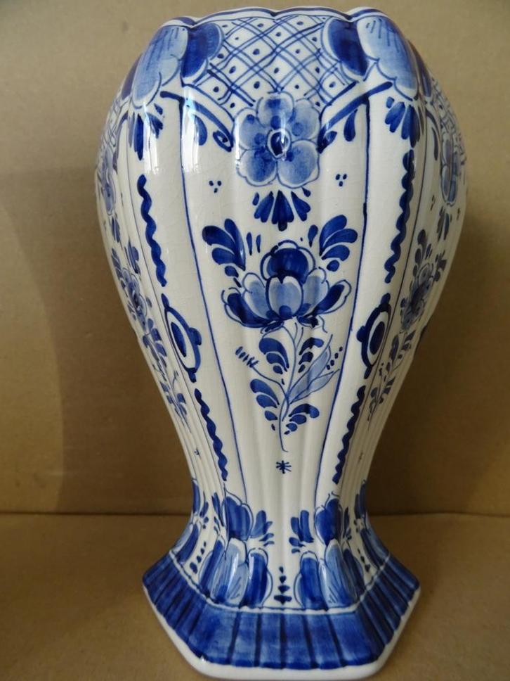 Antieke vaas Delfts blauwe vaas Ram Holland vaas 19cm 1947, Antiek en Kunst, Antiek | Vazen, Ophalen of Verzenden