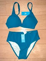 *Nieuw* Blauwgroene geribbelde bikini maat XS, Ophalen, Blauw, Nieuw, Cupshe