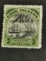 Cook Islands 1933 - landing van Kapitein James Cook *, Ophalen of Verzenden, Postfris