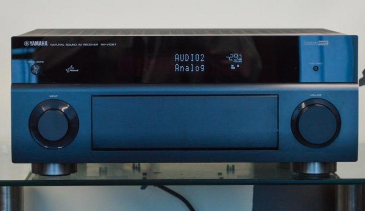 A/V-receiver Yamaha RX-V1067 (zilver) - A/V-ontvanger, Audio, Tv en Foto, Versterkers en Ontvangers, Gebruikt, 7.1, 60 tot 120 watt