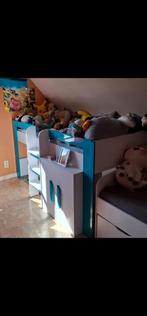 Halfhoogslaper kinderbed 90200, Ophalen, Zo goed als nieuw, Halfhoogslaper