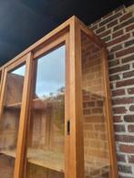 Teak xxl buffetkast/vitrinekast GRATIS LEVERING, Huis en Inrichting, Kasten | Wandmeubels, Ophalen of Verzenden, Zo goed als nieuw