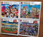 Puzzels van 1000 stukjes, Hobby en Vrije tijd, Ophalen, 500 t/m 1500 stukjes, Gebruikt, Legpuzzel