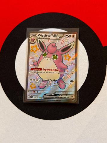 Pokémon - Paldean Fates - Wigglytuff EX (222/091) - NM beschikbaar voor biedingen