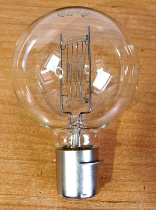 2 Antieke PHILIPS Projectielampen, 437C en 437E/01 220V-500W, Antiek en Kunst, Antiek | Verlichting, Ophalen of Verzenden