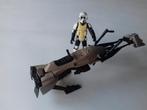 Star Wars vintage Speederbike +Biker Scout lot 50, Ophalen of Verzenden, Gebruikt, Actiefiguurtje