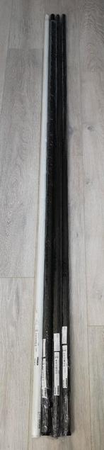 Zware gordijnroedes, Ophalen, Nieuw, Wit, 200 cm of meer