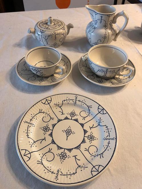Service a dejeuner BOCH Copenhage !, Antiek en Kunst, Antiek | Servies compleet, Ophalen