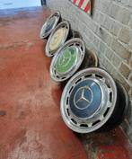 Mercedes w108 velgen set met wielkappen, Autos : Pièces & Accessoires, Jante(s), Enlèvement ou Envoi