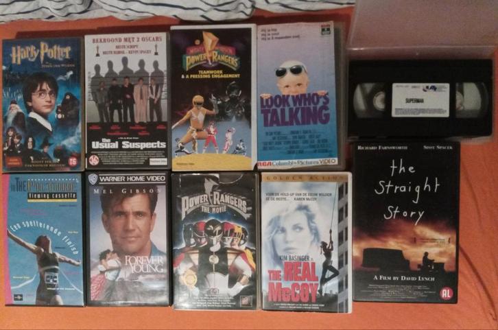Videocassettes + video cleaner, CD & DVD, DVD | TV & Séries télévisées, Enlèvement ou Envoi