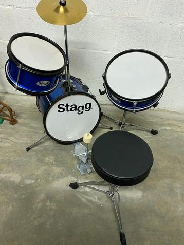 Kinderdrumstel Stagg, Muziek en Instrumenten, Ophalen, Zo goed als nieuw
