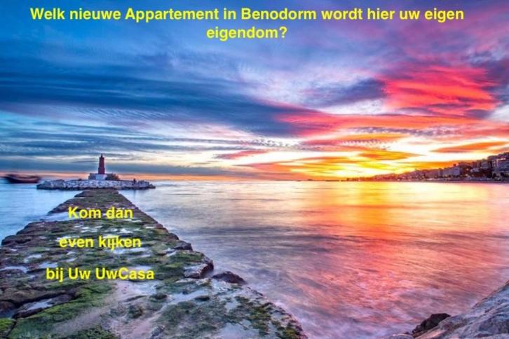 Uw nieuwe Appartement in BENIDORM aan zee met eigen parking, Immo, Buitenland, Spanje, Appartement, Dorp