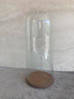 Glazen globe/stolp 50 cm, Comme neuf, Enlèvement