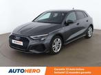 Audi A3 40 TFSIe S line (bj 2022, automaat), Auto's, Gebruikt, Leder, 1395 cc, 5 deurs