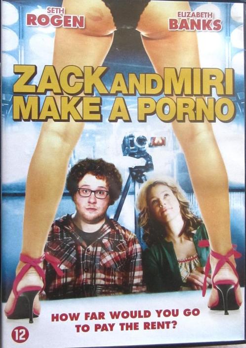 DVD- KOMEDIE/KOMISCH- ZACK AND MIRA MAKE A PORNO., Cd's en Dvd's, Dvd's | Komedie, Zo goed als nieuw, Actiekomedie, Alle leeftijden