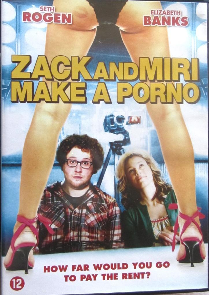 DVD- KOMEDIE/KOMISCH- ZACK AND MIRA MAKE A PORNO., Cd's en Dvd's, Dvd's | Komedie, Zo goed als nieuw, Actiekomedie, Alle leeftijden
