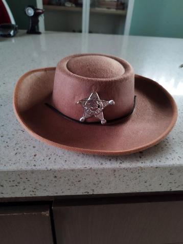 Houe de cowboy "shérif"