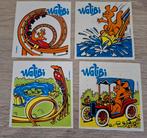 Lot vintage stickers pretpark Walibi rollercoaster, Verzamelen, Ophalen of Verzenden, Zo goed als nieuw, Bedrijf of Vereniging