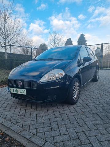 ✅️FIAT PUNTO/1.4BENZINE/1EIGENAAR/KEURING/€4, Auto's, 1369 cc, 4 cilinders, Zwart, Electronic Stability Program (ESP)