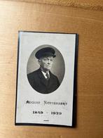 Rouwkaart A. Nottebaert  Autryve 1849 + Avelghem, Carte de condoléances, Envoi
