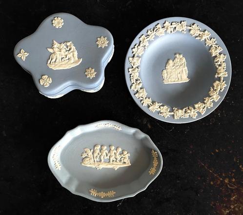 Wedgwood Jasperware lot schaaltje potje bordje, Antiek en Kunst, Antiek | Keramiek en Aardewerk, Ophalen of Verzenden