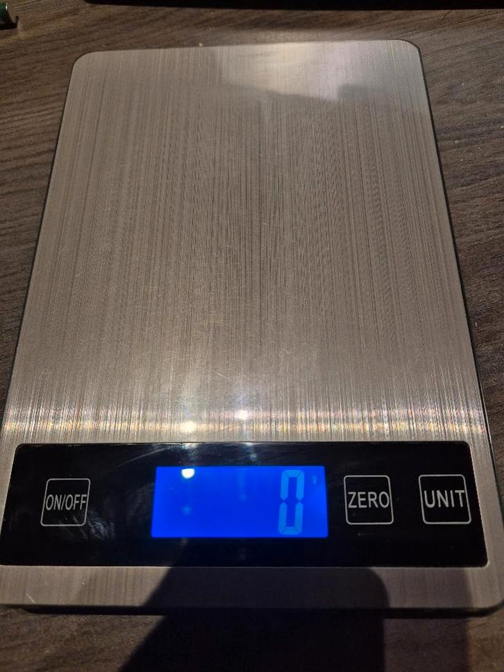 S.old Keukenweegschaal Digitaal - Weegschaal Keuken, Elektronische apparatuur, Weegschalen, Gebruikt, Digitaal, Keukenweegschaal