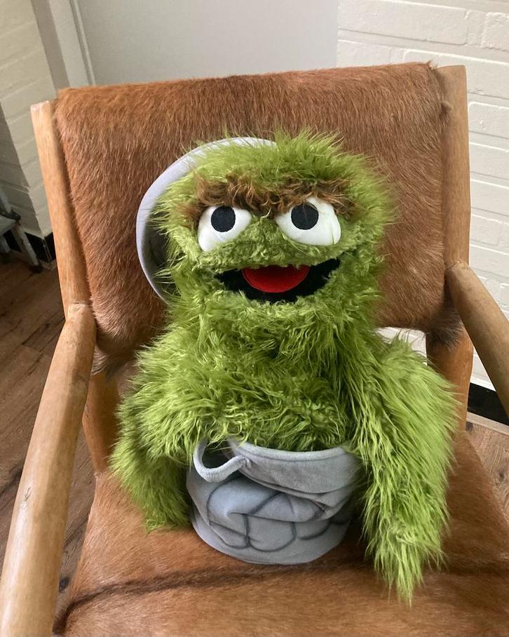 Living Puppets Oscar, Kinderen en Baby's, Speelgoed | Actiefiguren, Zo goed als nieuw, Ophalen of Verzenden