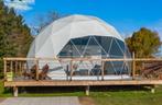Tente Géodésique Dome 5.5m diamètre avec rideaux et accessoi, Neuf
