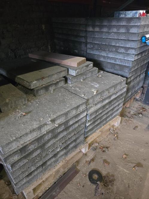 Dalle marlux 60x60x6 infinito texture médium grey, Doe-het-zelf en Bouw, Tegels, Zo goed als nieuw