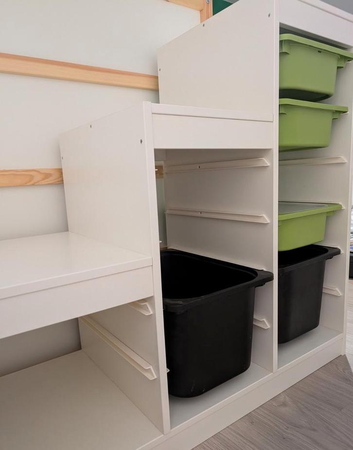 Trofast opbergtrap, wit, ikea, Kinderen en Baby's, Kinderkamer | Commodes en Kasten, Zo goed als nieuw, Ophalen