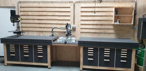 Werkbank, Doe-het-zelf en Bouw, Werkbanken, Zo goed als nieuw, 170 cm of meer, Ophalen
