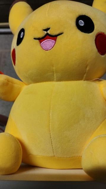 squeeshy Pokemon Pikachu knuffel, Enlèvement ou Envoi, Comme neuf
