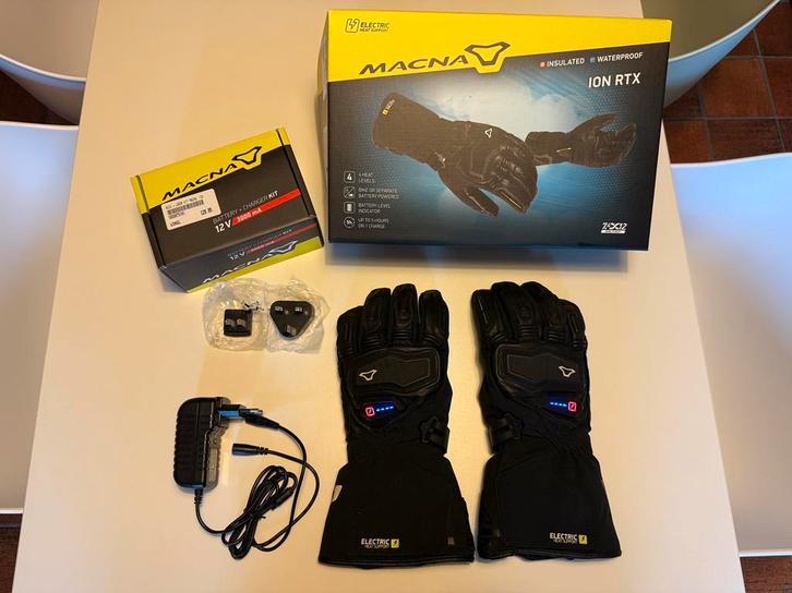 MACNA ION RTX INCL. ACCU & OPLADER, Motoren, Kleding | Motorkleding, Handschoenen, Dames, Heren, Nieuw zonder kaartje, Ophalen of Verzenden