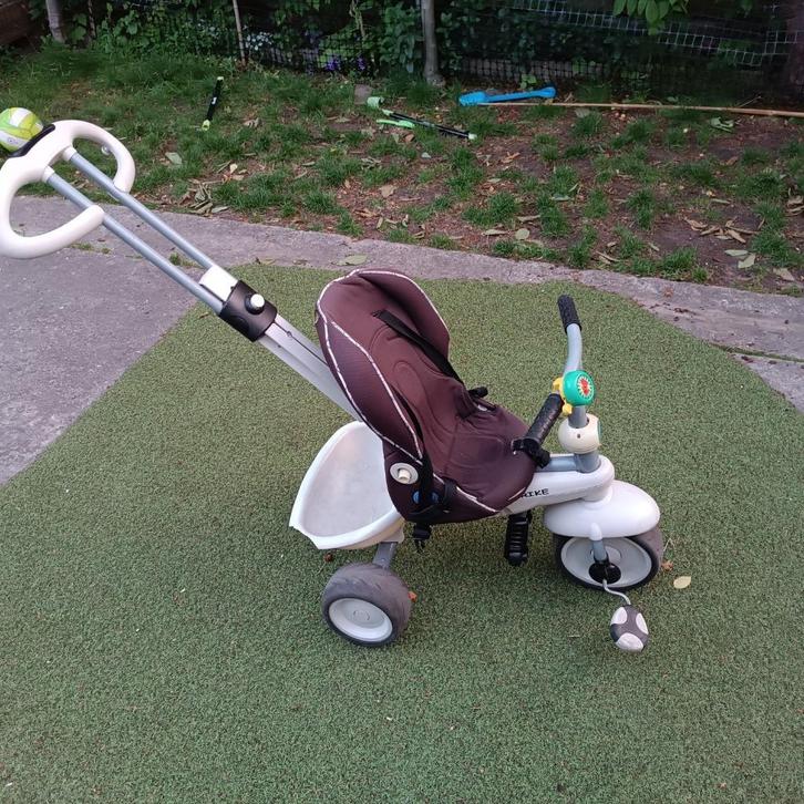 Driewieler met duwstang, Fietsen en Brommers, Fietsen | Driewielers, Gebruikt, Duwstang, Ophalen