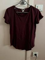 T-shirt bordeaux H&M taille XS, Vêtements | Femmes, T-shirts, Enlèvement ou Envoi, Porté