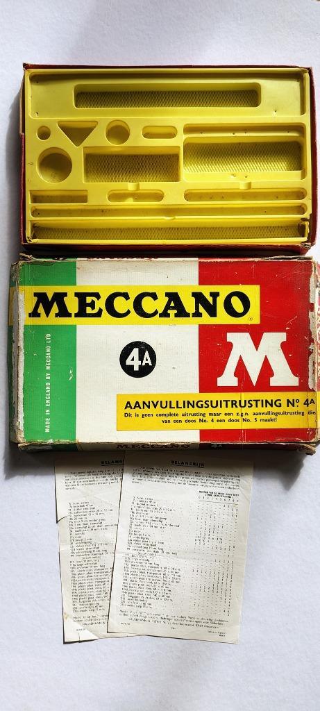 MECCANO LEGE DOOS, Antiek en Kunst, Antiek | Speelgoed, Ophalen of Verzenden