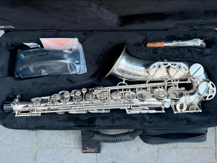 Selmer Mark VI Altsaxofoon (1954) — zilver, goud, Muziek en Instrumenten, Instrumenten | Toebehoren, Zo goed als nieuw, Saxofoon