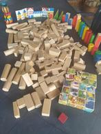 houten blokken, Kinderen en Baby's, Ophalen, Gebruikt