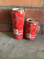 Coca-Cola blikjes 2st Duitsland wereldbeker voetbal 90, Emballage, Utilisé, Enlèvement ou Envoi