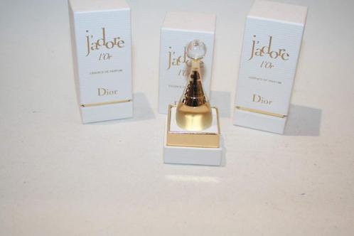 3 Miniaturen Dior J'Adore L'Or 3,5 ml Essence de Parfum, OVP, Verzamelen, Parfumverzamelingen, Nieuw, Gevuld, Ophalen of Verzenden