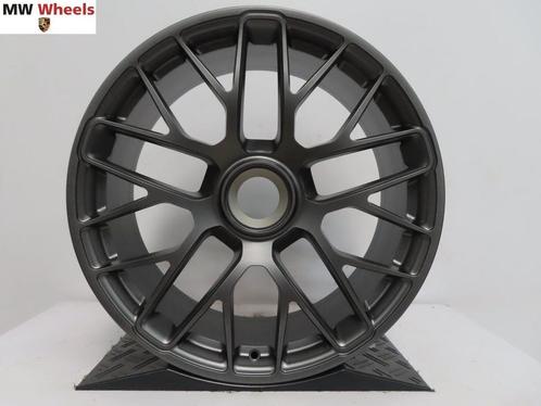 Originele Porsche 911 991 20 inch velgen Turbo Titan grey, Auto-onderdelen, Banden en Velgen, Velg(en), 20 inch, Personenwagen