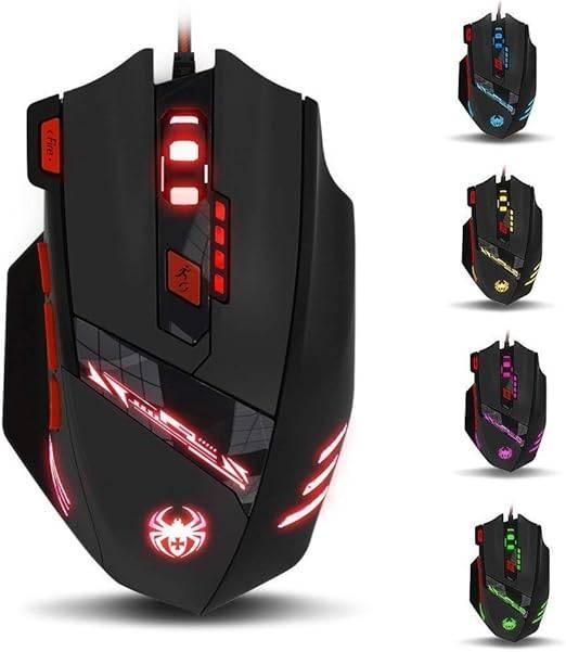 Zelotes T90 | Souris de jeu | LIVRAISON GRATUITE, Informatique & Logiciels, Souris, Neuf, Souris, Filaire, Ergonomique, Souris de gaming