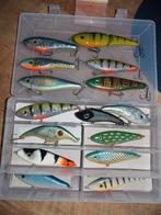 Grote Box met Jerkbaits, Watersport en Boten, Ophalen of Verzenden, Zo goed als nieuw, Complete set