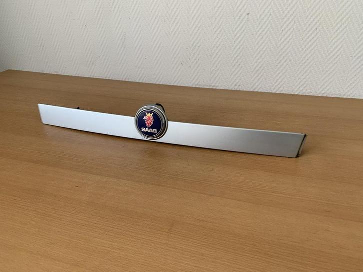 saab 9-3 cabriolet 2003 tot 2015 achterklep handgreep zilver, Auto-onderdelen, Dashboard en Schakelaars, Saab, Gebruikt, Ophalen of Verzenden