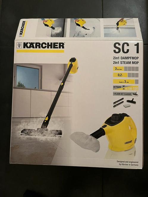 Kärcher SC1 Floor Kit Comfort 2in1 steam mop, Bricolage & Construction, Matériel de nettoyage, Comme neuf, Enlèvement ou Envoi