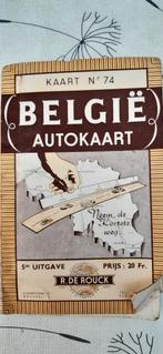 België  autokaart, Ophalen of Verzenden, Zo goed als nieuw, België